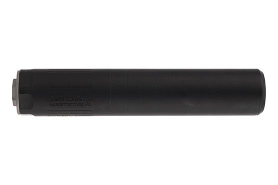 The Enticer-L .30 Cal suppressor features a durable Graphite Black finish.